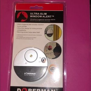 Ultra slim window alarm